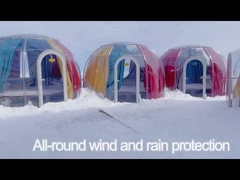 De waterdichte UVtenten 4m2 van de Beschermings Duidelijke Bel - 24m2-Ventilatie