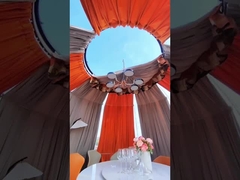 360 graden evenementen hotel waterdicht UV weerstand ster pc glamping igloo geodetische koepels huis