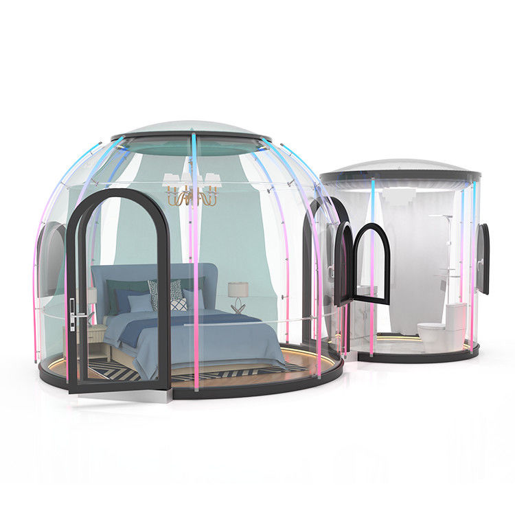 Van de de Bellentent van gepaste kleurglamping Dikte 5mm Openluchtbellentent