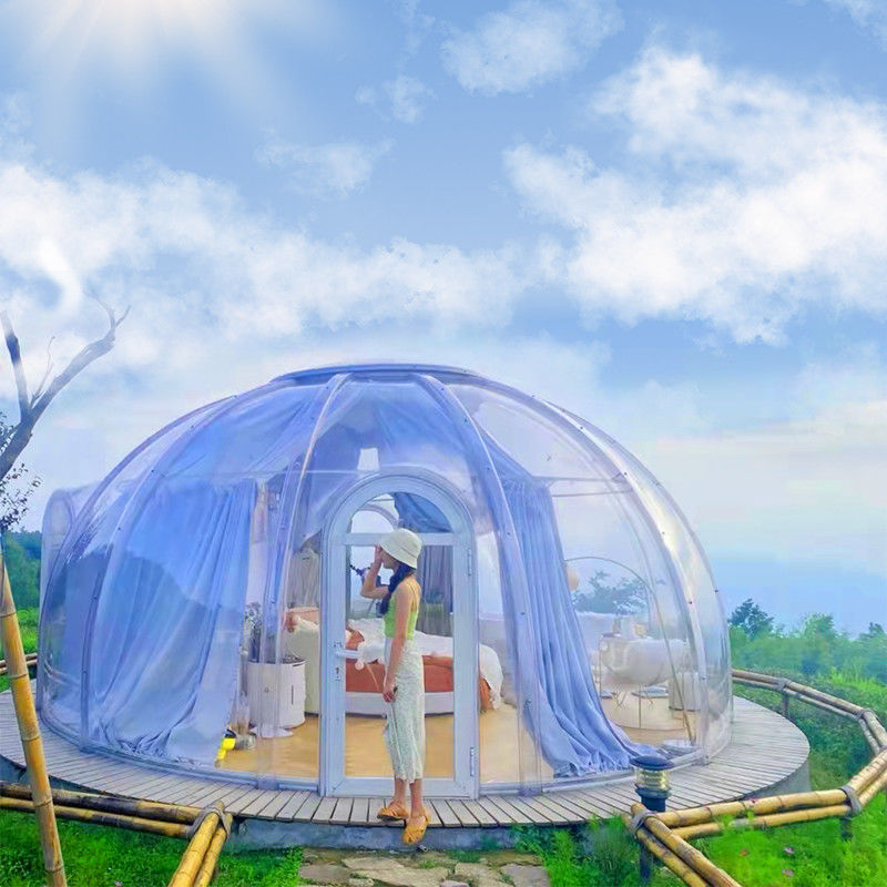 6m maken de Duidelijke Bellententen het Huis van de Polycarbonaatkoepel voor het Dineren of Huwelijk waterdicht