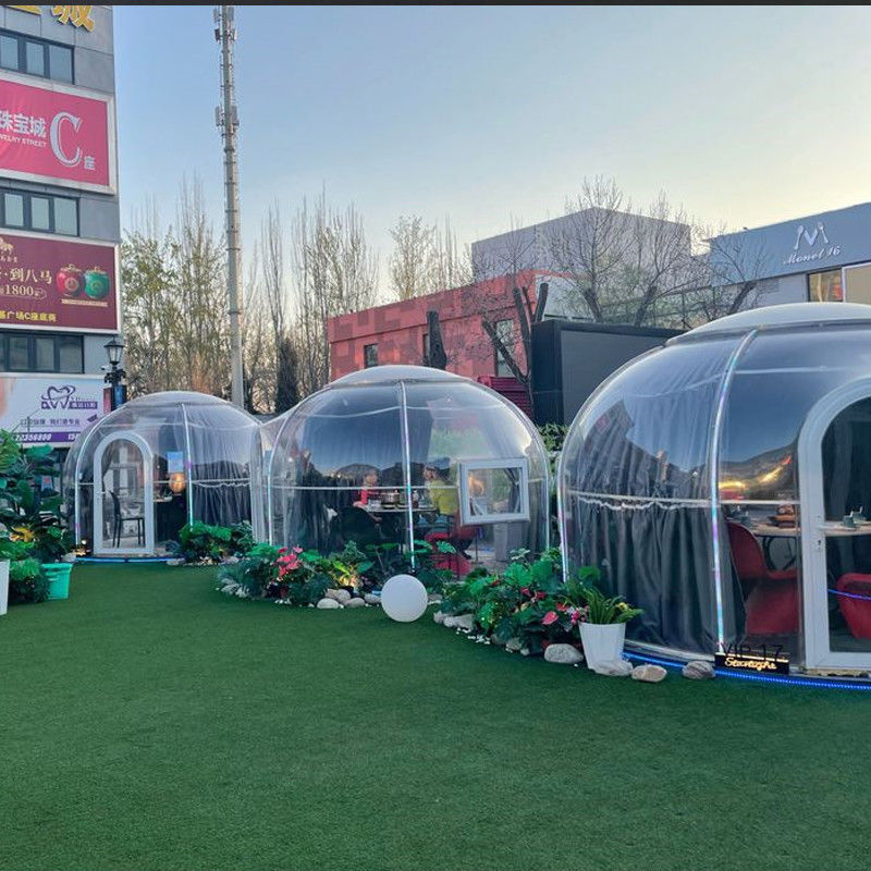 Fabriek Direct Tuin Zonnekamer Strand Buiten Transparent Dome Camping Tent Tiny House