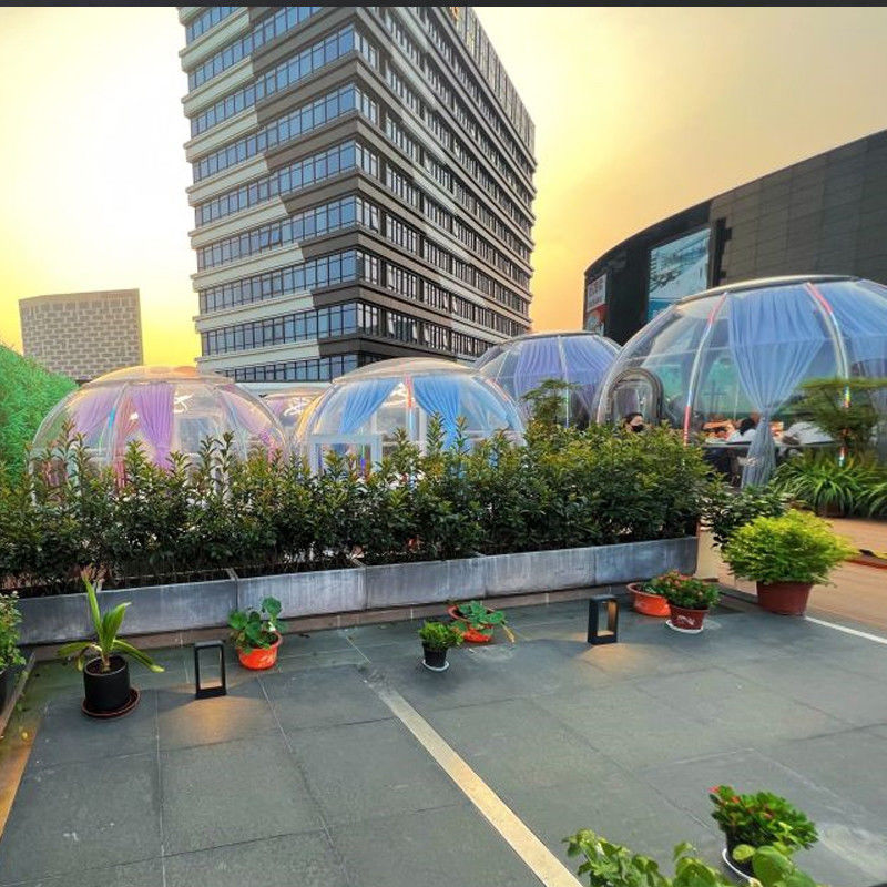Fabriek Direct Tuin Zonnekamer Strand Buiten Transparent Dome Camping Tent Tiny House